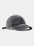 Stylish Washed Cowboy Baseball Cap Accessories coofandystore Dark Grey One Size