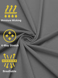 Short Sleeve Collarless Golf Polo Shirts (US Only) Polos Coofandy&