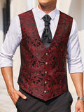 Luxury Paisley Tuxedo Vest (US Only) Vest coofandy