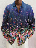 Soft Floral Cotton Linen Shirt Shirts coofandy PAT1 S