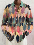 Soft Floral Cotton Linen Shirt Shirts coofandy PAT8 S