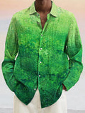Abstract Graphic Cotton Linen Shirt Shirts coofandystore PAT4 S