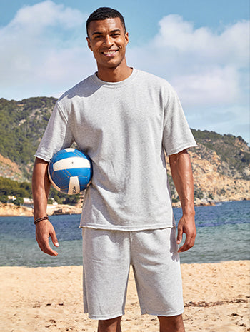 Casual Loose Fit Solid Sports Sets