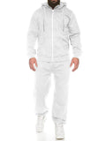 Casual 2-Piece Jogger Set (US Only) Sports Set coofandy White S