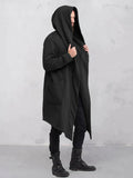 cardigan hooded cape coat coofandystore Black S
