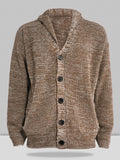 Coofandy Solid Color Long Sleeve Slim Fit Knit Sweater Jacket Sweater coofandystore