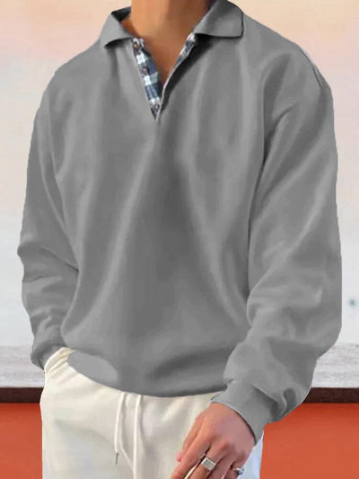 Coofandy Long-sleeved Sweatshirts Fashion Hoodies & Sweatshirts coofandy Grey M 