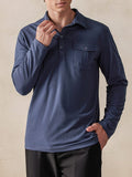 Classic Utility Polo Shirt Polos coofandystore Royal Blue S