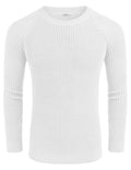 Crew Neck Slim Fit Knitted Pullover Sweater (US Only) Sweaters coofandystore
