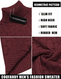 Slim Fit Turtleneck Thermal Sweaters (US Only) Sweaters coofandystore