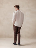 Casual Breathable Waffle Shirt Shirts coofandy