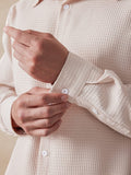 Casual Breathable Waffle Shirt Shirts coofandy