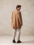 Comfy Stand Collar Tweed Coat Coat coofandy