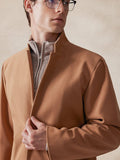 Comfy Stand Collar Tweed Coat Coat coofandy