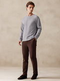 Casual Ribbed Pitted Sweatshirt Hoodies coofandy