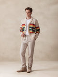 Stylish Colorful Graphic Cardigan Cardigans coofandy