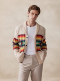 Stylish Colorful Graphic Cardigan Cardigans coofandy