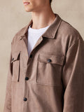 Trendy 2-Piece Suede Set Sets coofandy