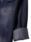 Coofandy Denim Long Sleeve Shirts Shirts coofandystore