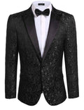 Coofandy Floral Party Tuxedo (US Only) Blazer coofandy Black XS