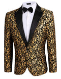 Coofandy Floral Party Tuxedo (US Only) Blazer coofandy
