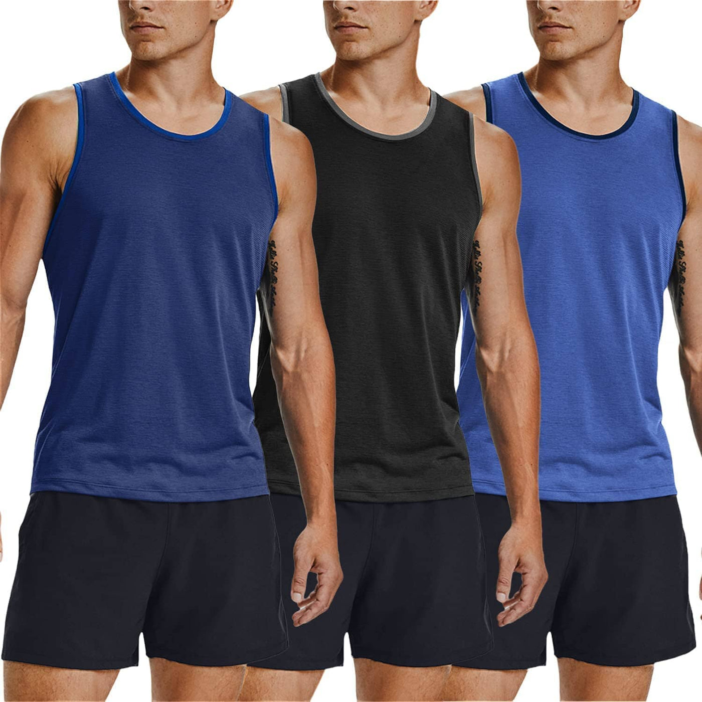 Coofandy Gym Tank Top 3 Pack Shirts (US Only) Tank Tops coofandy 