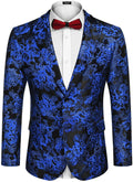 Coofandy Rose Embroidered Blazer (US Only) Blazer coofandy
