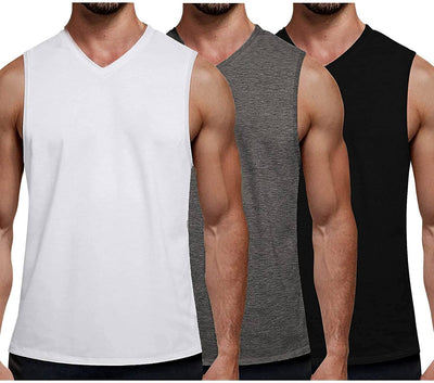 Coofandy 3-Pack Fitness Tank Top (US Only) Tank Tops coofandy 