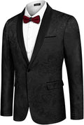 Coofandy One Button Suit Blazer (US Only) Blazer coofandy