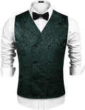 Coofandy Victorian Floral Vest (US Only) Vest coofandy