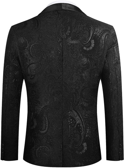 Coofandy Luxury Embroidered Blazer (US Only) Blazer coofandy 