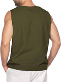 Coofandy Linen Tank Top (US Only) Tank Tops coofandy