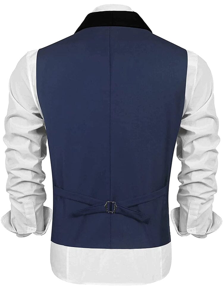 Coofandy Buttons V-neck Suit Vest (US Only) Vest coofandy 