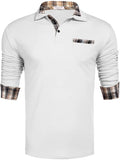 Coofandy Long Sleeve Polo Shirt (US Only) Polos coofandy