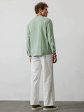 Coofandy V Neck Long Sleeves Shirt Shirts coofandy