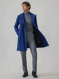 Coofandy Lapel Tweed Coat coofandystore