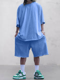Casual Solid Color Tracksuits Set Sets coofandystore