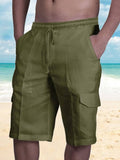 Coofandy Cotton Pants with Packages coofandy Army Green M