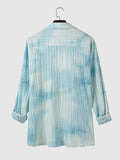 Coofandy Tie-Dyed Pattern Shirt coofandystore