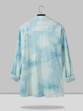 Coofandy Tie-Dyed Pattern Shirt coofandystore