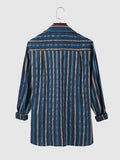 Coofandy Striped Texture Shirt coofandystore