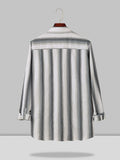 Coofandy Striped Pattern Shirt coofandystore