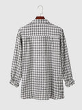 Coofandy Plaid Cotton Shirt coofandystore