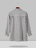 Coofandy Plaid Cotton Shirt coofandystore