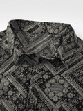 Coofandy Pattern Texture Shirt coofandystore