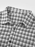 Coofandy Plaid Cotton Shirt coofandystore
