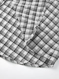 Coofandy Plaid Cotton Shirt coofandystore