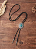 Vintage Bolo Tie Leather Necklace Necklace coofandystore