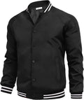 Varsity Lightweight Baseball Bomber Jackets (US Only) Coat COOFANDY Store