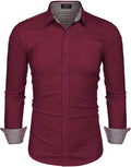 Fashion Business Cotton Dress Shirt (US Only) Shirts COOFANDY Store